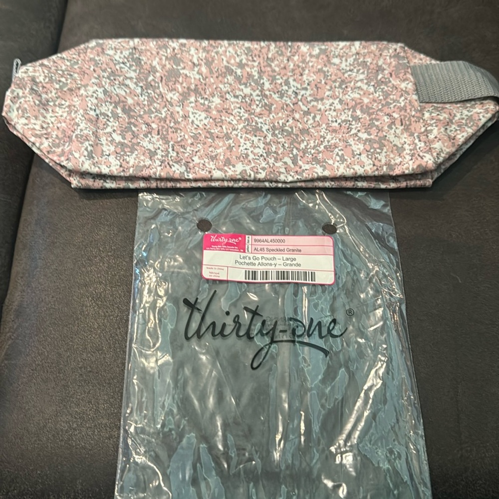 Thirty one large let's go pouch